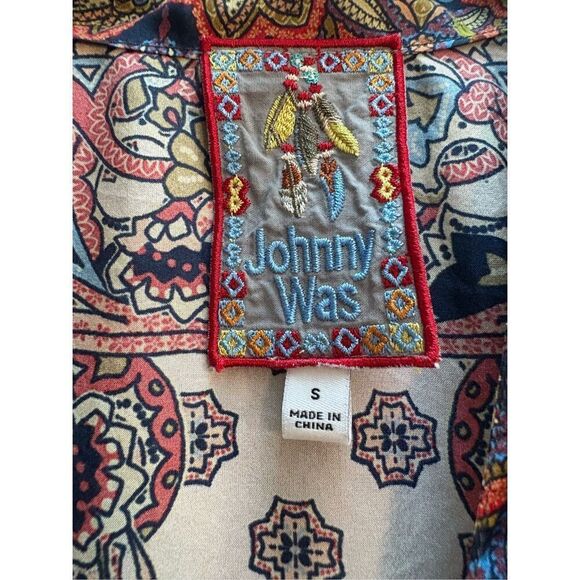 Jhonny Was TIERRA ZONIA DRESS 100% silk - Picture 5 of 16